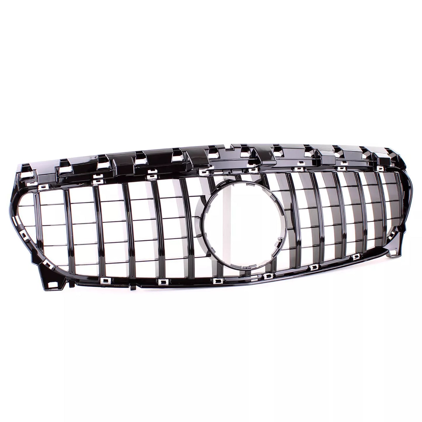 💎Glossy Black Sport Grille for Mercedes CLA X117 Shooting Brake 15-19💎