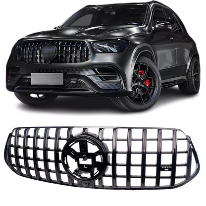 Griglia GT Panamericana adatta per Mercedes Classe GLE W167 V167 C167 NERO LUCIDO