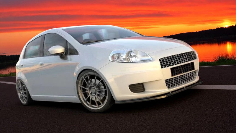 🔥Splitter Anteriore in ABS Nero Lucido per Fiat Grande Punto🔥