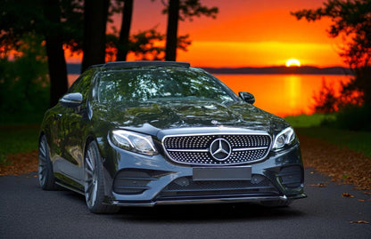 🔥Splitter Anteriore V2 in ABS per Mercedes Classe E Coupé W213 AMG-Line🔥