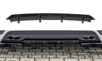🔥Valvola Posteriore / Cover Estetica in ABS Nero Lucido per Mercedes A45 AMG 🔥