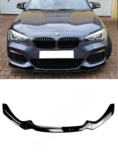 ✨Splitter Anteriore in ABS Nero Lucido per BMW Serie 1 F20 (2015–2019) ✨