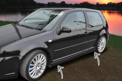 🔥Minigonne Laterali per VW Golf 4 3 Porte (1997–2006) – Estensioni Paraurti 🔥