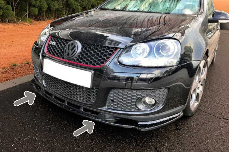 🔥Splitter Anteriore per VW Golf 5 GTI (2004–2008) – Tuning Sportivo in ABS🔥