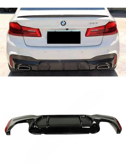 🔥Diffusore Posteriore in ABS Nero Lucido per BMW Serie 5 G30/G31/G38 🔥