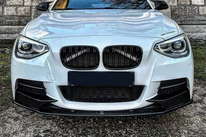 ✨Splitter Anteriore Nero Lucido in ABS per BMW Serie 1 F20 (2011–2015) ✨