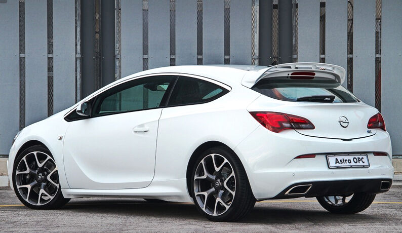SPOILER ADATTO PER VAUXHALL ASTRA J GTC STILE BIPIANO