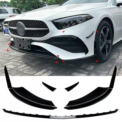 😎Splitter+Aero Flaps Adatto per Mercedes W177 Classe A😎