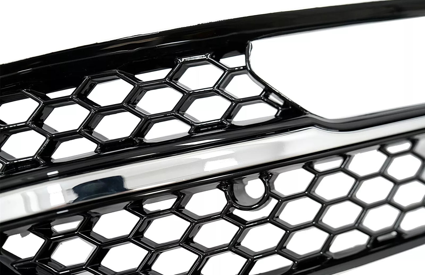 ✨Fendinebbia Copertine Lato griglie per Audi A3 8V 13-15 RS3 Design Nero lucido✨