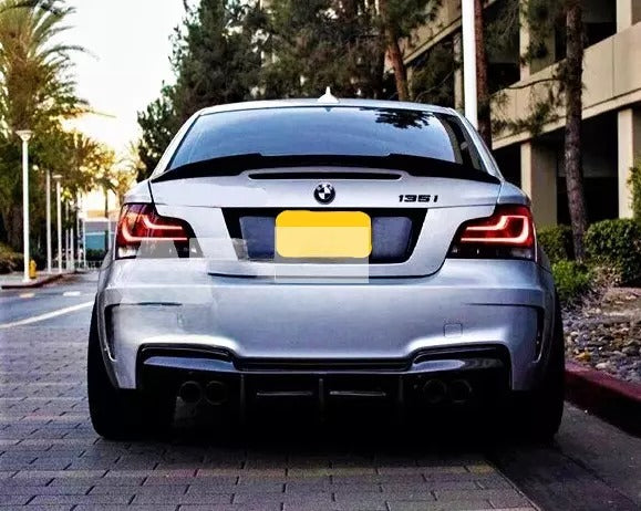 ⚡Carbon Fiber Spoiler KIT Fit For BMW 1 Series Coupe 1M E82 2007-2013