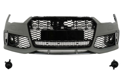 Paraurti Griglia Calandra per Audi A7 4G Facelift 2015-2018 RS7 Design