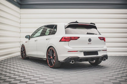 PARAURTI POSTERIORE ADATTO PER VW GOLF 8 2020+ LOOK GOLF 8 GTI DESIGN SPORTIVO