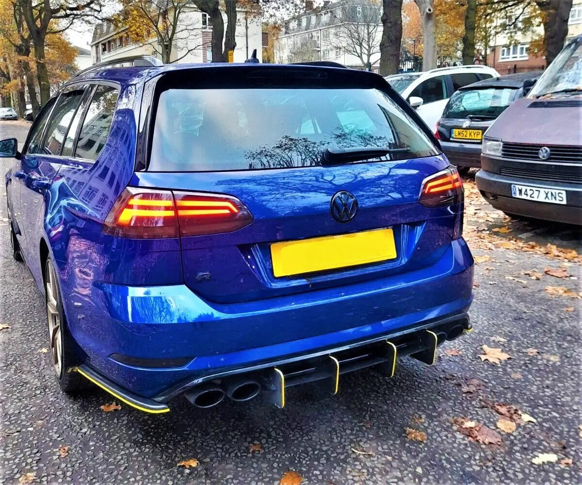 💙Diffuser suitable for VW Golf R MK7.5 ESTATE WAGON💙 