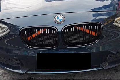 🔥Griglia Anteriore Tuning in ABS Nero Lucido per BMW Serie 1 F20 (2011–2015) 🔥