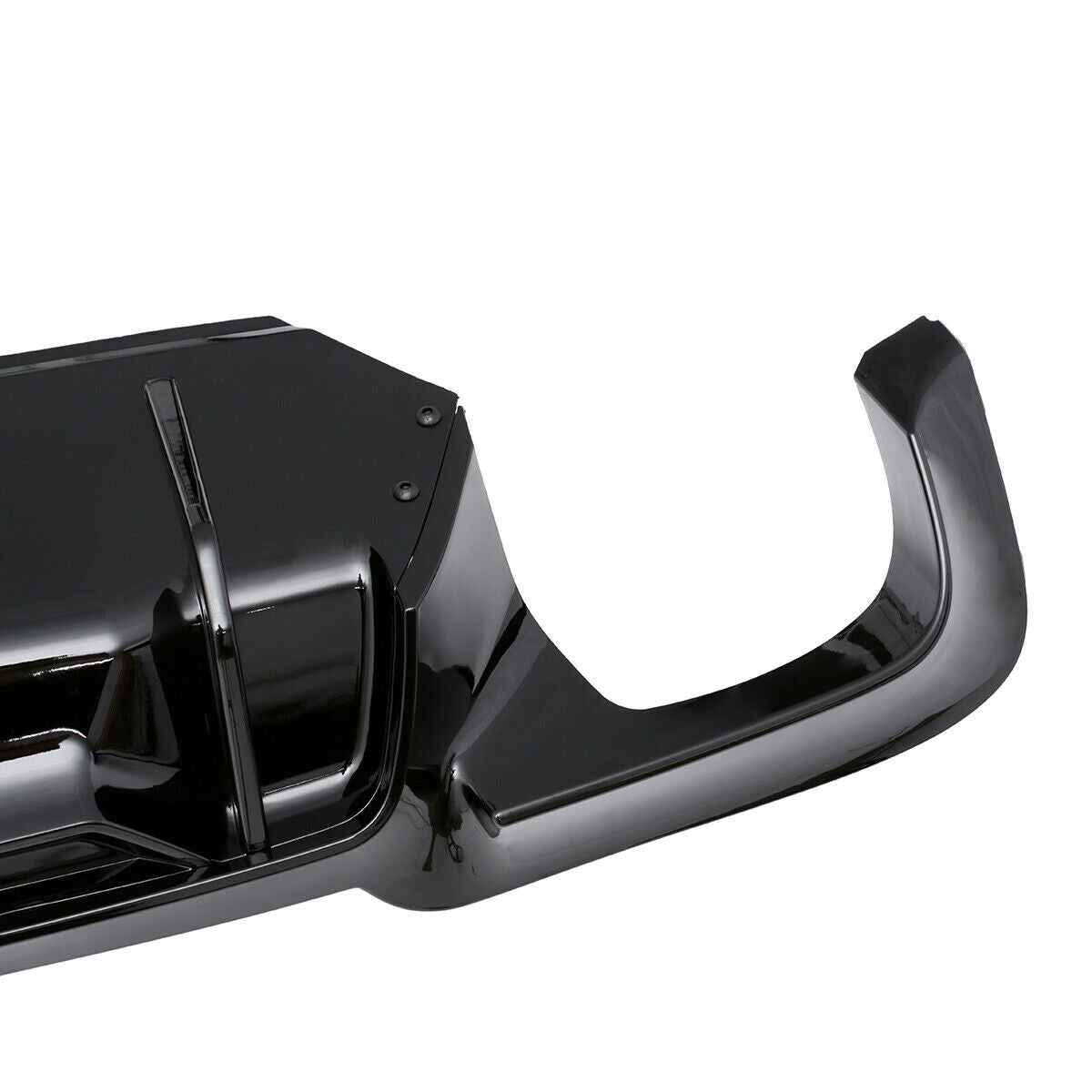 Diffusore posteriore diffusore 4 tubi adatto per BMW Serie 5 F10 F11 look sportivo