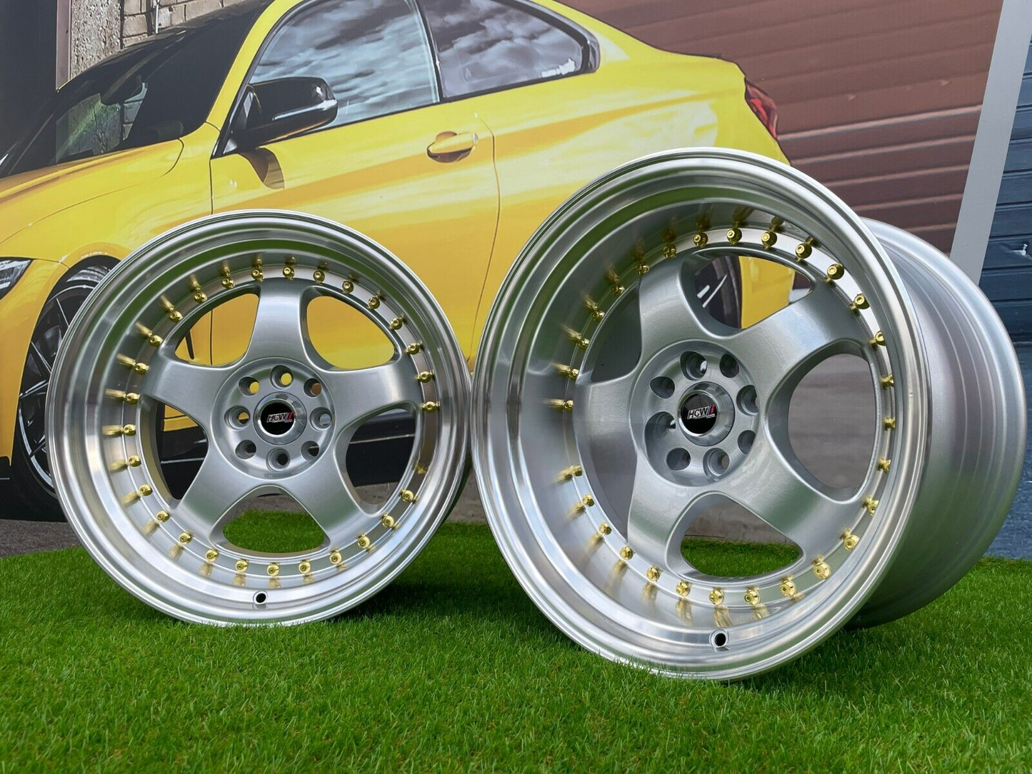 ADATTO PER BMW E30 CERCHI IN LEGA 17 inch 4X100 8.5J + 10J Lavoro S1 style