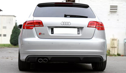 💯KIT DIFFUSORE ADATTO PER AUDI A3 8P SPORTBACK S3 LOOK💯