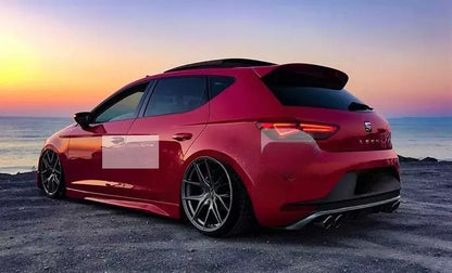 ⭐Glossy Black Rear Spoiler Suitable For SEAT Leon MK3 5F Cupra 2012-20⭐