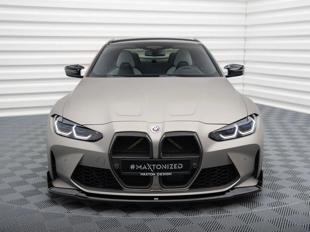 💕 Splitter   adatto per   BMW M4 G82 / M3 G80   nero lucido 💕