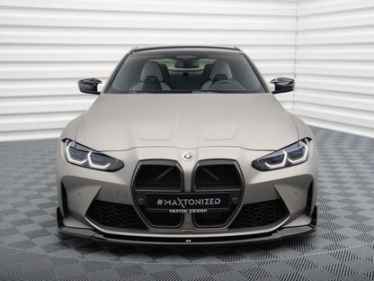 💕 Splitter   adatto per   BMW M4 G82 / M3 G80   nero lucido 💕