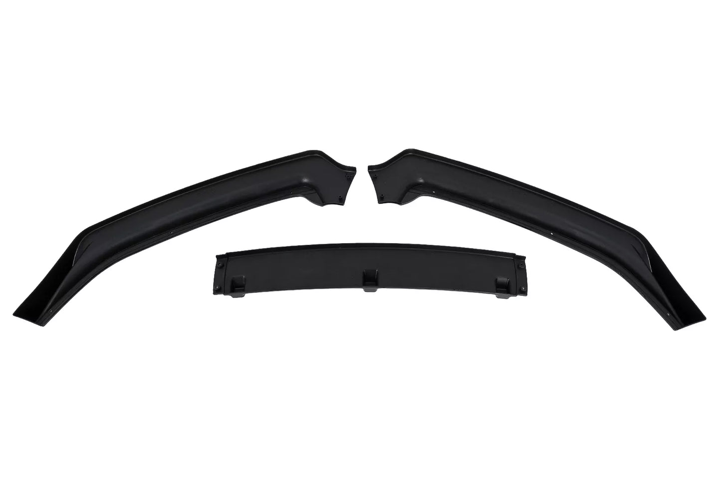 😍Labbro anteriore Estensione Spoiler per VW Polo 6R 6C Facelift 09-17 Nero😍
