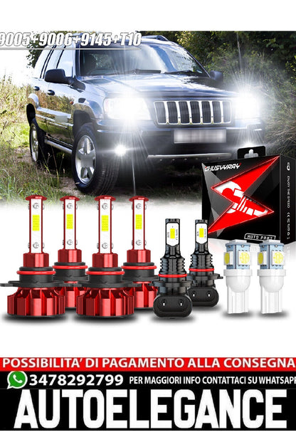 led bulb kit suitable for Jeep Grand Cherokee 1999-03