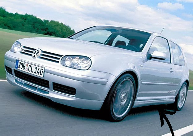 💪MINIGONNE ADATTO PER VW GOLF 4 25TH ANNIVERSARY STYLE💪