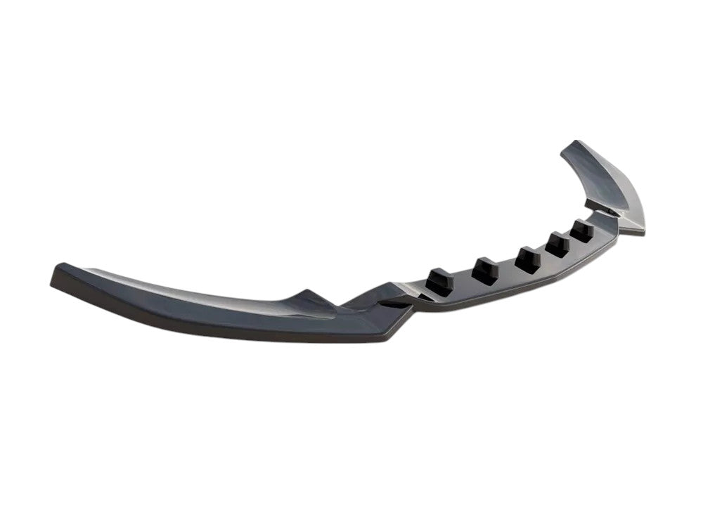 🔥Splitter Anteriore Nero Lucido in ABS per Mercedes Classe C W205 (2014–2018)🔥
