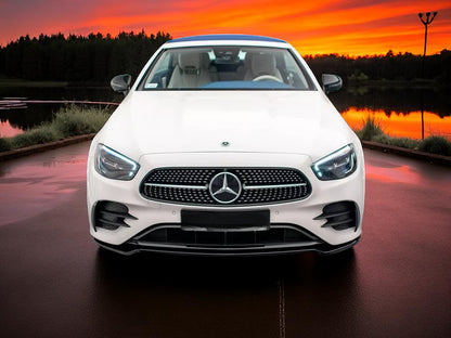 🔥Splitter Anteriore V1 in ABS Nero Lucido per Mercedes E53 AMG W213🔥