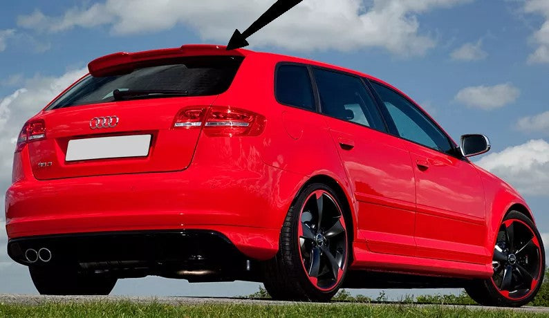 💯KIT SPOILER ADATTO PER AUDI A3 8P SPORTBACK RS3 LOOK💯