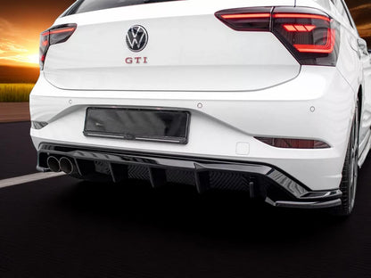 🔥Valvola Posteriore / Cover Estrattore Nero Lucido in ABS per VW Polo GTI🔥