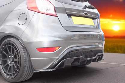 🔥Diffusore Posteriore Nero Lucido per Ford Fiesta Mk7 ST 🔥