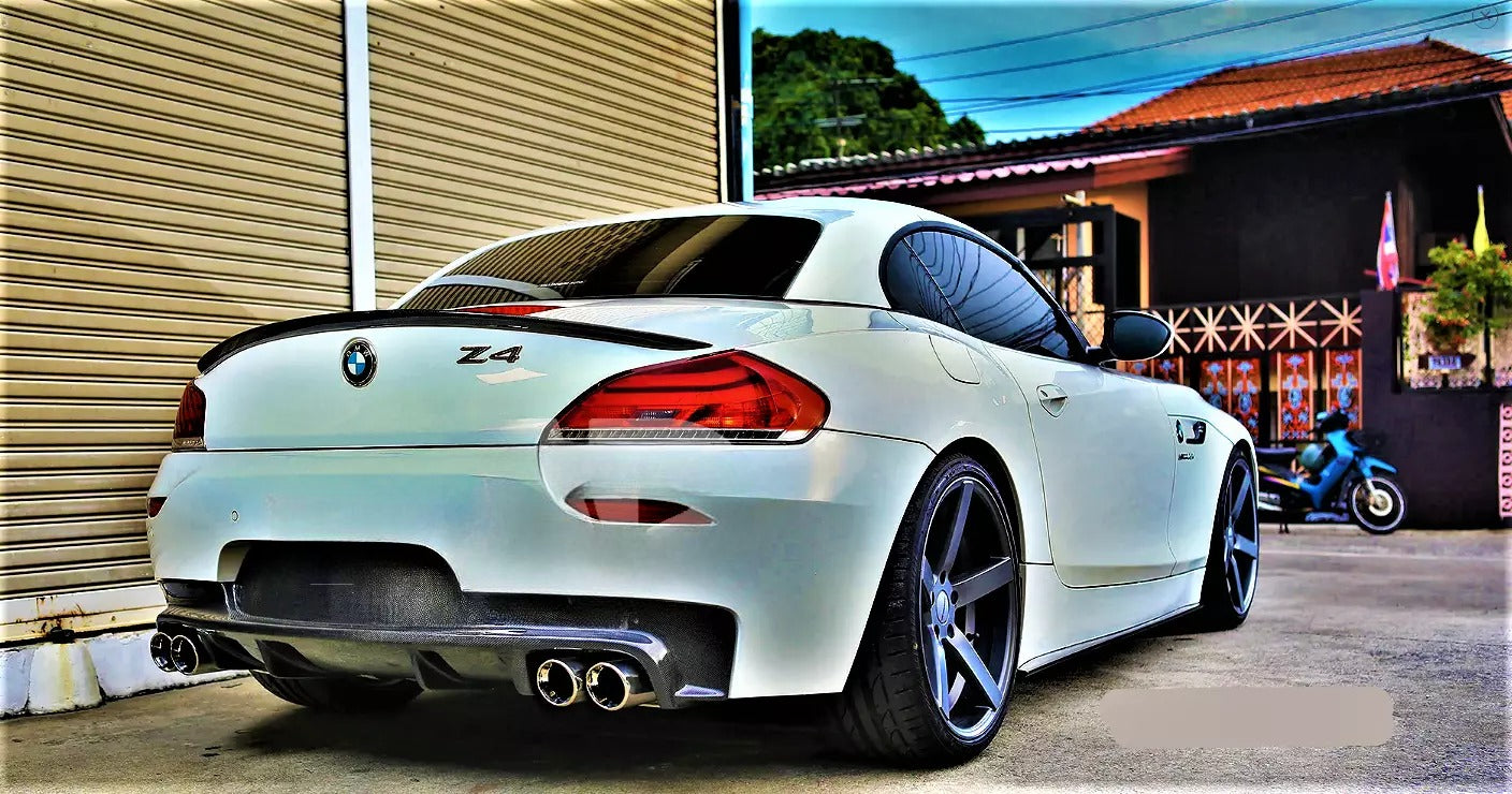 😎KIT  Spoiler Posteriore in Fibra di Carbonio adatto per BMW Z4 E89 M Sport😎