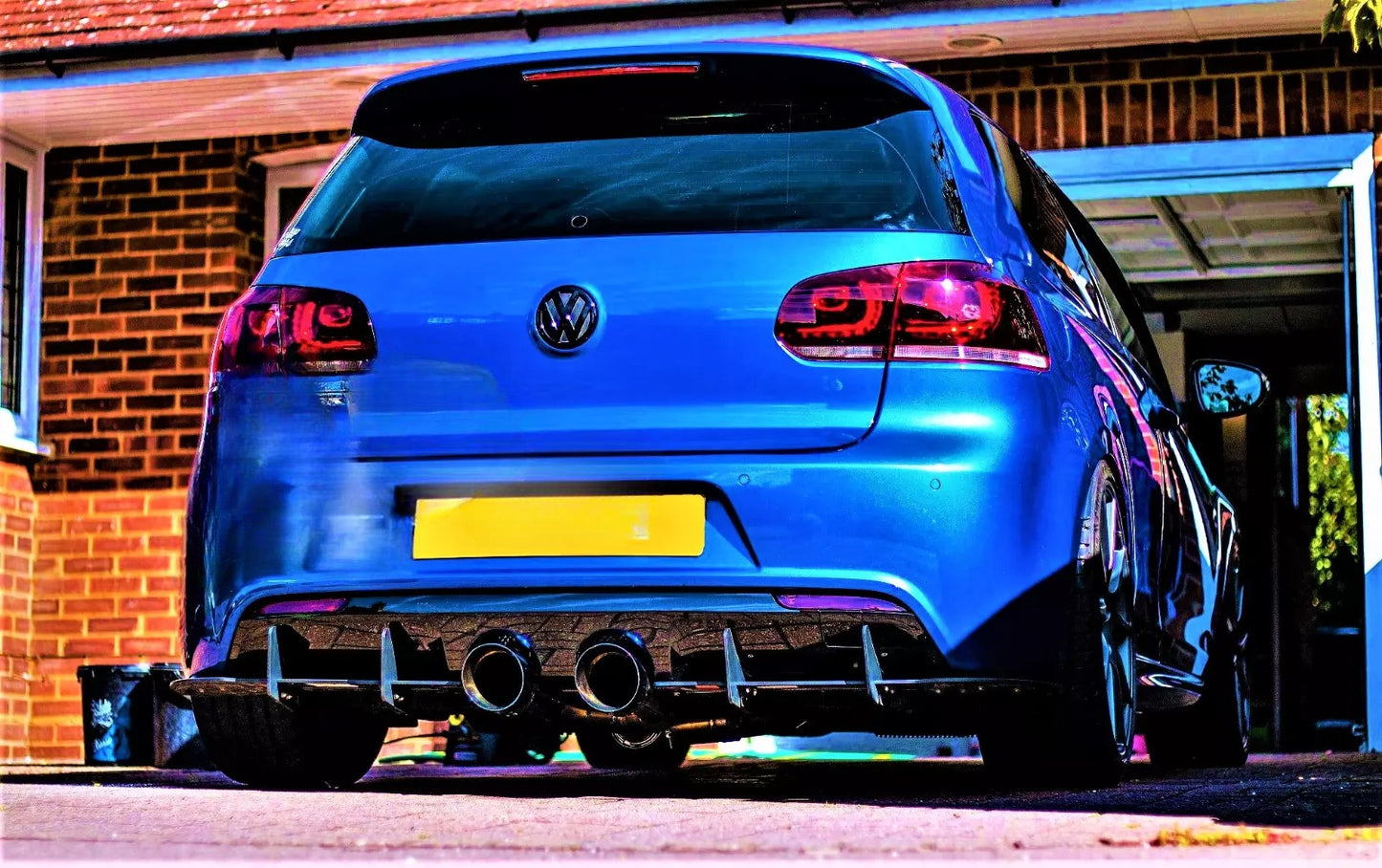 😎Diffuser kit suitable for VW Golf R20 R MK6😎