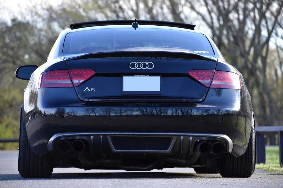 DIFUSOR COMPATIBILE PER AUDI A5 COUPE CABRIO 8T ( 2007-2011 )