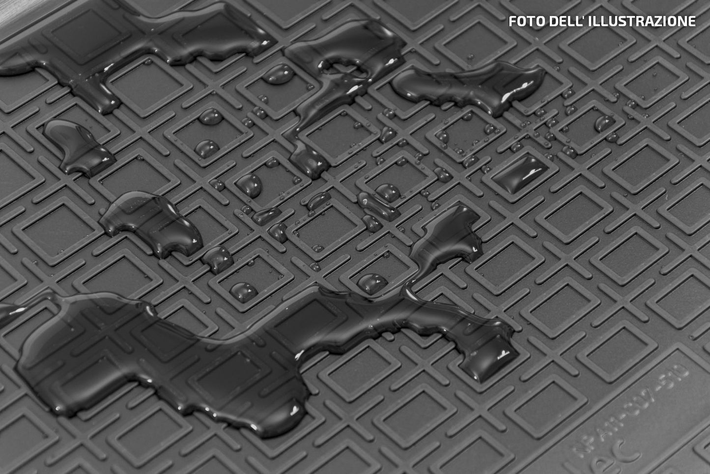 TAPPETI , TAPPETINI AUTO IN GOMMA ADATTI PER LAND/RANGE ROVER EVOQUE 2011-2018