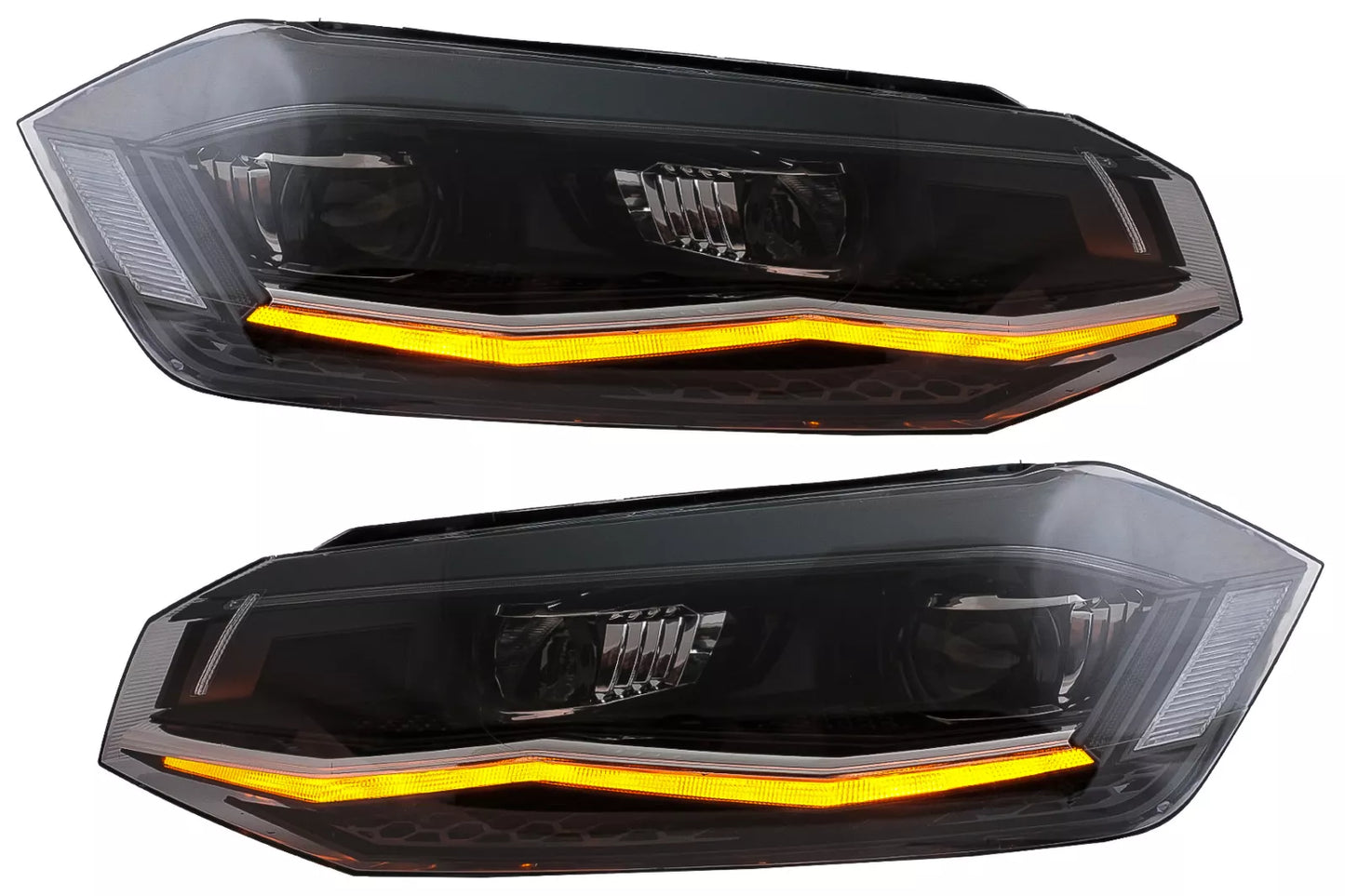 😍Fari LED per VW Polo AW MK6 2018-2020 Dynamic Sequenziale Segnale Luci😍