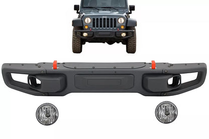 ✨Paraurti in metallo per Jeep Wrangler Rubicon JK 07-17 10th Anniversary Hard✨