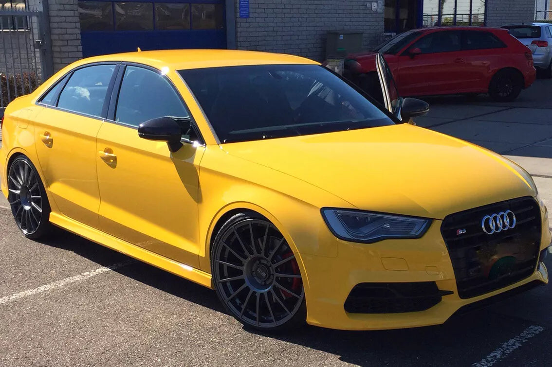 ✨MINIGONNE LATERALI STILE S3 ADATTO PER AUDI A3 8V BERLINA (dal 2013)✨