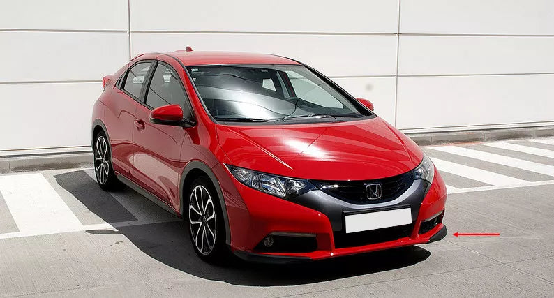❤️‍🔥SPLITTER LATERALE ADATTO PER HONDA CIVIC MK IX (dal 2012)❤️‍🔥
