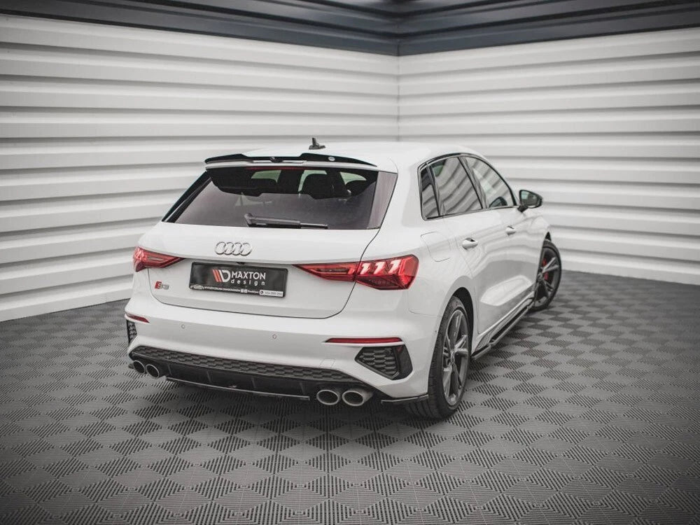 💕Spoiler  adatto per  Audi RS3/S3/A3 S-Line Sportback 8Y (2020- nero lucido 💕