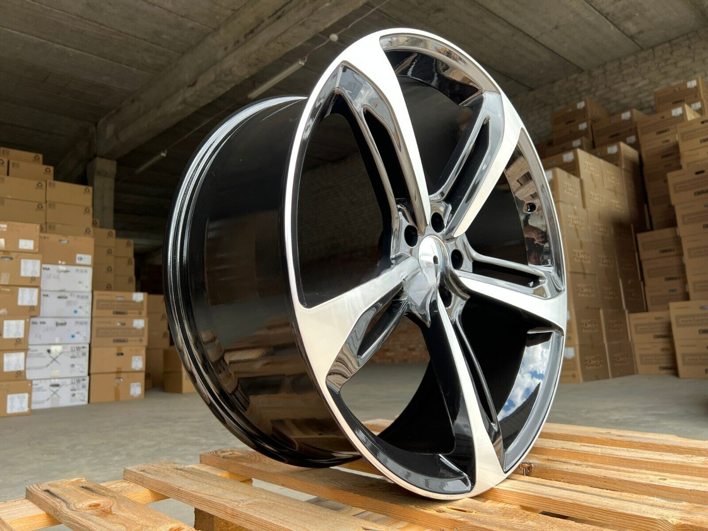 ADATTO per Audi A4 A5 A6 A7 A8 S-Line CERCHI IN LEGA 22 inch 5x112 SQ7