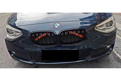 🔥Griglia Anteriore Tuning in ABS Nero Lucido per BMW Serie 1 F20 (2011–2015) 🔥
