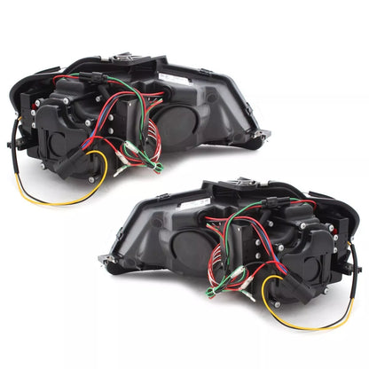 Fari Led Drl per Audi A3 8P 8PA 08-12 Facelift Faro Principale Nero