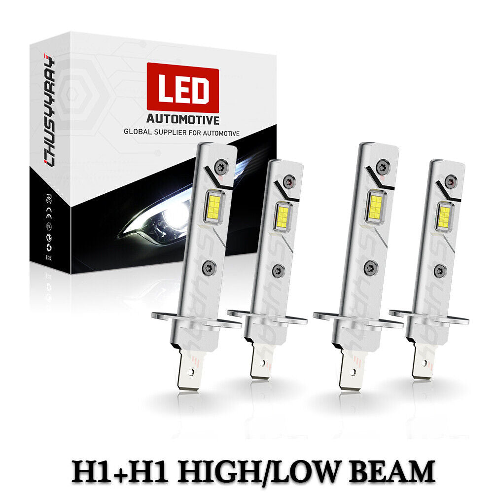 For Honda CR-V 2005 2006 CRV LED High Beam Headlights Combo 6000K 4x Bulbs 