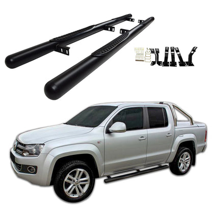 🔥ART.8581 BARRE LATERALI PEDANE INOX ADATTO PER VW AMAROK 2010-2022🔥