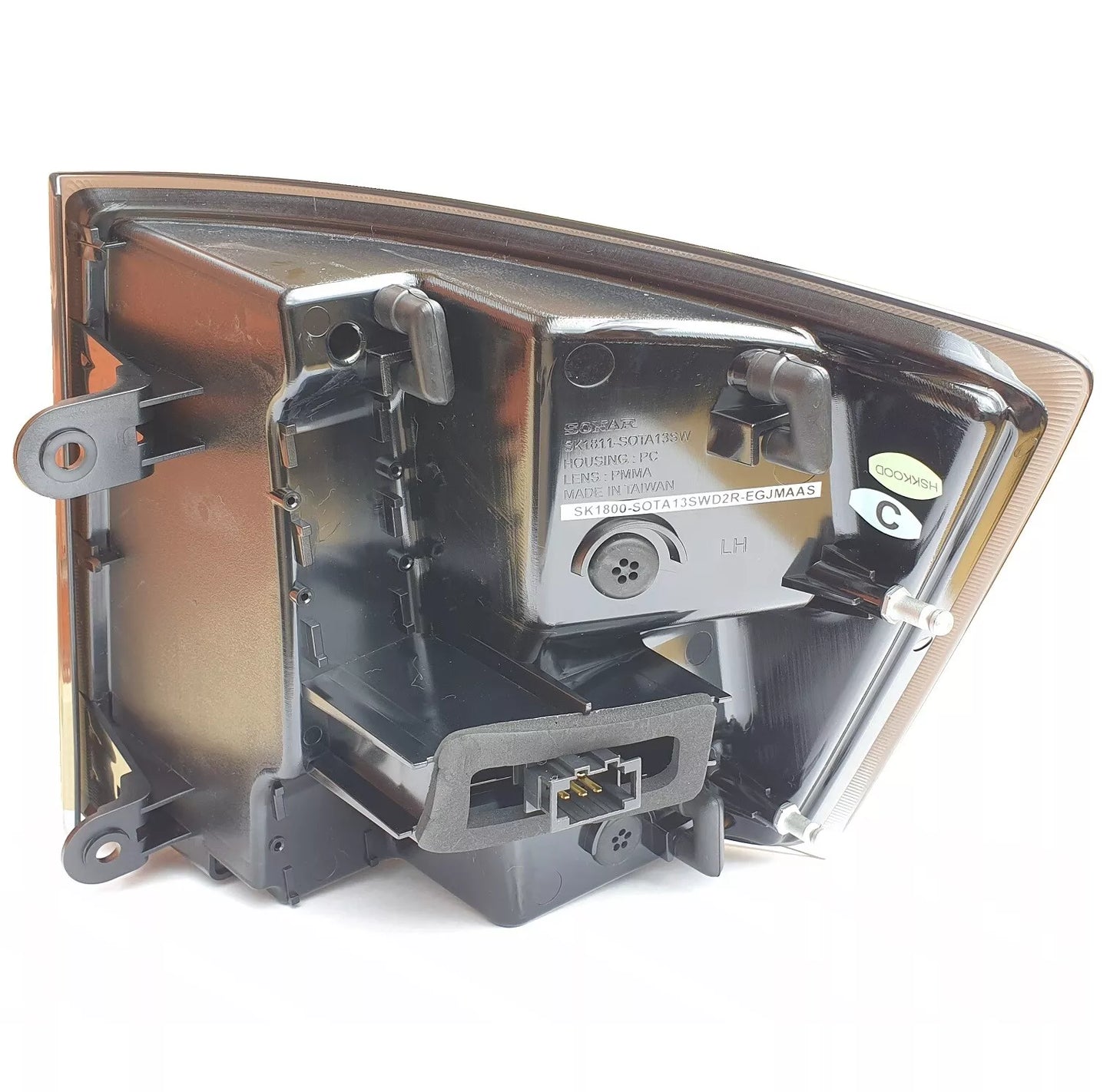 Fanali Posteriore LED per Ford Transit Custom dal 2012 Fanale Posteriore Nero Luci Posteriore