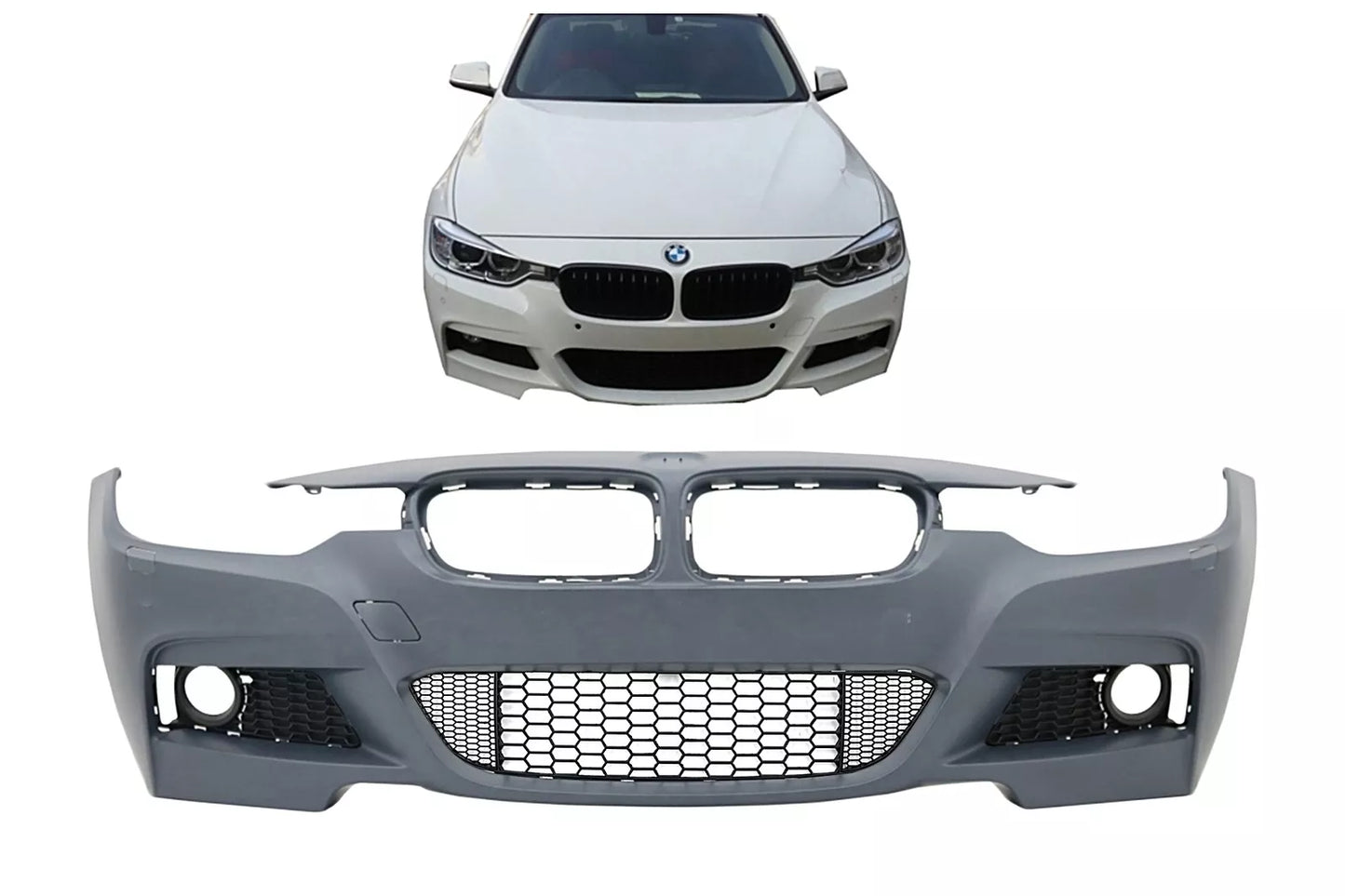 😍Paraurti anteriore per BMW 3 F30 F31 2011-2019 MTechnik look senza fendineba😍