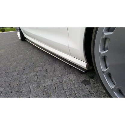 💕Sotto  Minigonne  adatto  per   Audi A6 C7 S Line nero lucido 💕