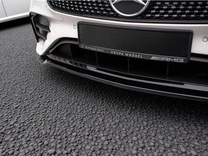 🔥Splitter Anteriore V1 in ABS Nero Lucido per Mercedes E53 AMG W213🔥